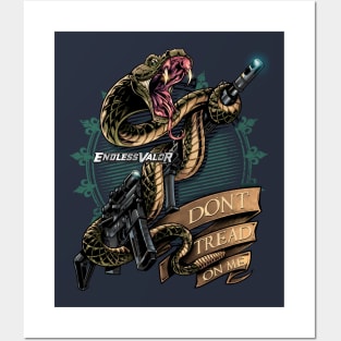 Snake and Rifle Posters and Art